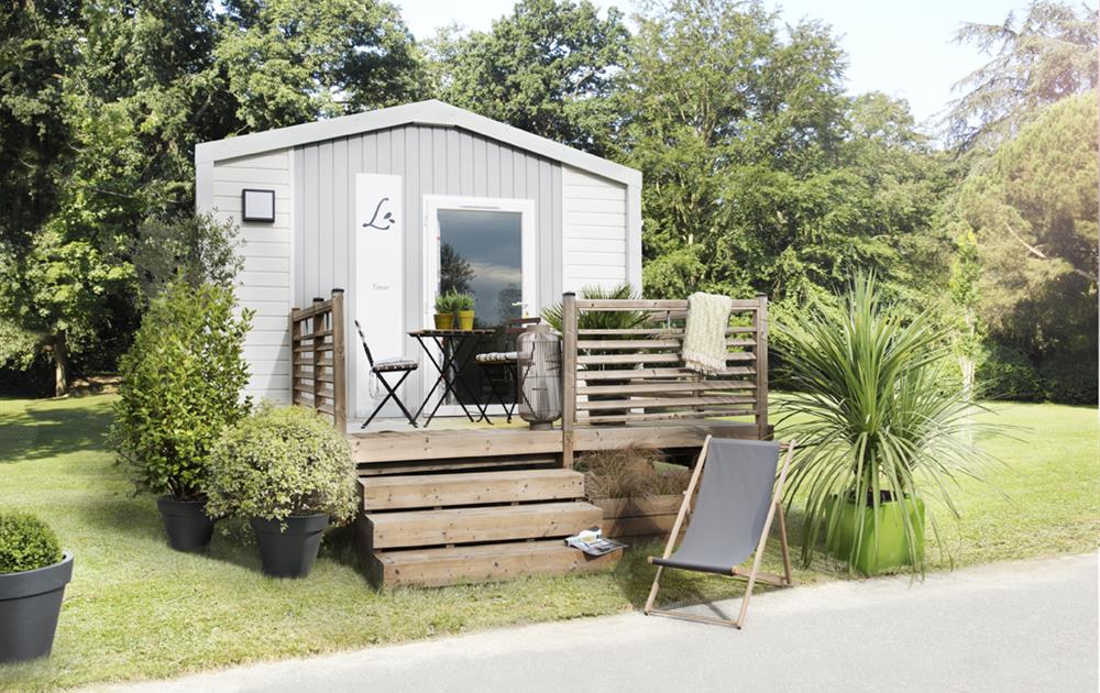 Mobil-home TIMOR 17m² 1 chambre 2 pers. camping*** Le Pont Rouge proche Saint Gilles Croix de Vie en Vendée