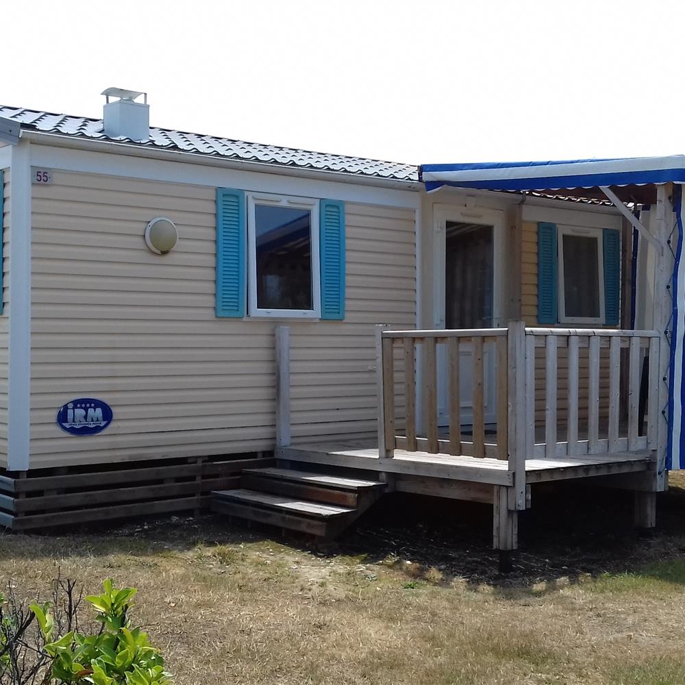 Mobil-home 29m² 2 chambres + 8ans