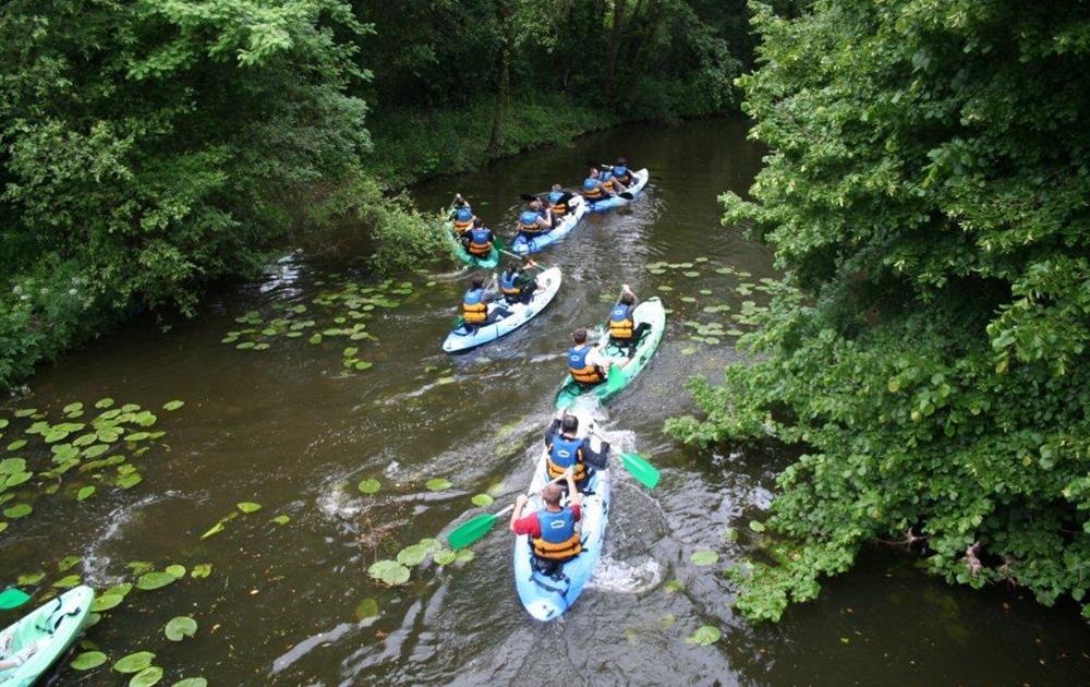 Canoe-kayak sur le Jaunay