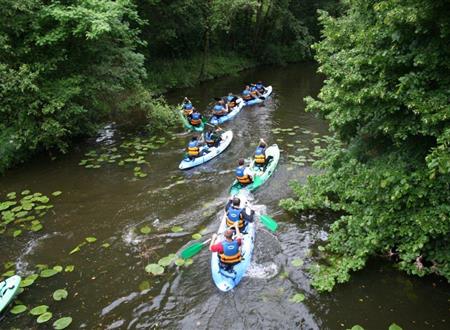 Canoe-kayak sur le Jaunay
