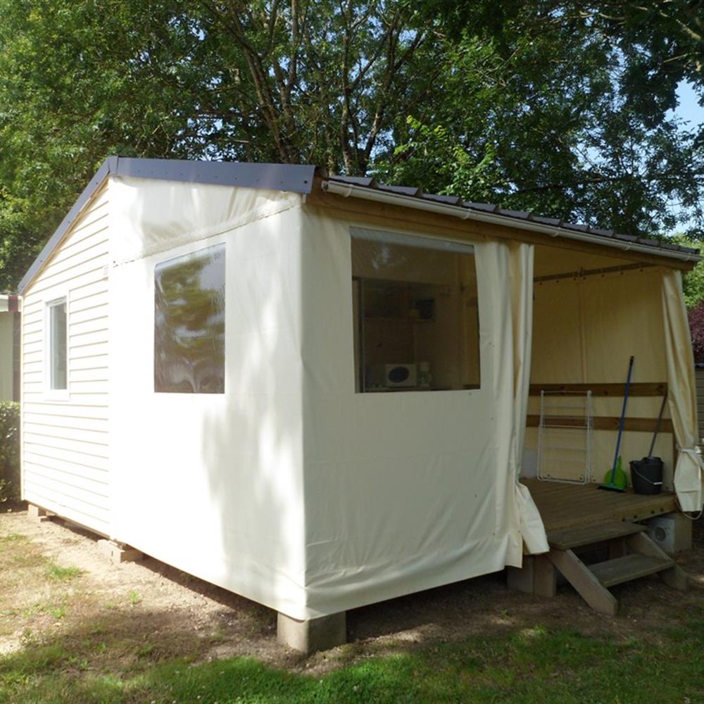 Mobil-home Tithome 21m² 2 chambres 5 pers.camping*** Le Pont Rouge proche Saint Gilles Croix de Vie en Vendée