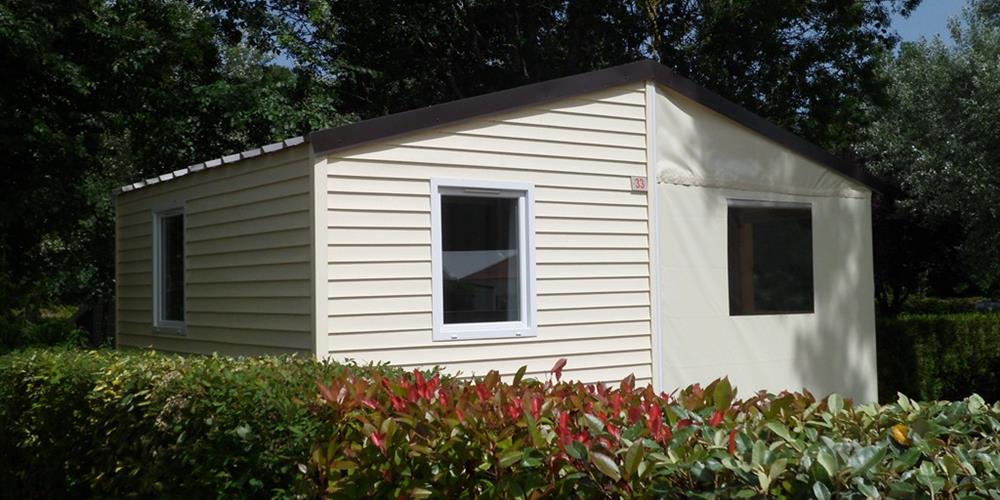 Mobil-home Tithome 21m² 2 chambres 5 pers.camping*** Le Pont Rouge proche Saint Gilles Croix de Vie en Vendée
