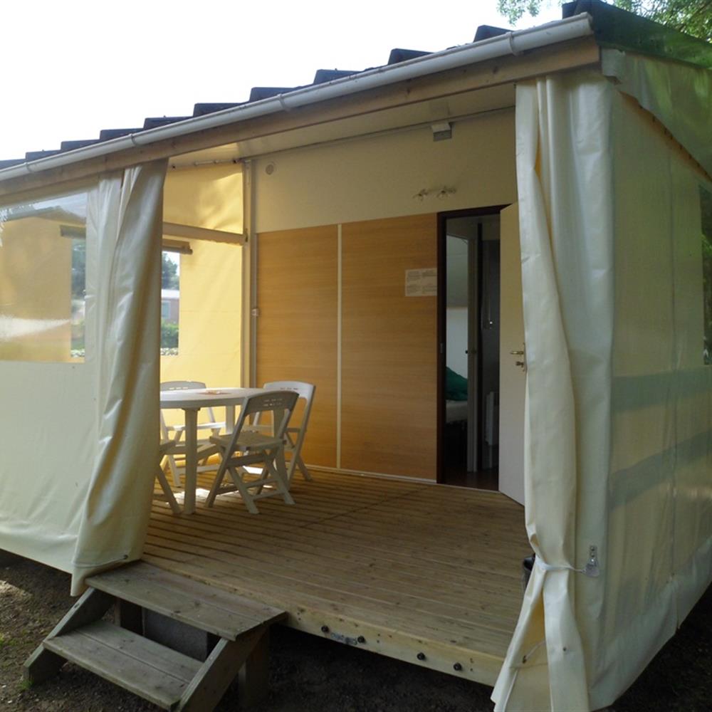 Mobil-home Tithome 21m² 2 chambres 5 pers.camping*** Le Pont Rouge proche Saint Gilles Croix de Vie en Vendée
