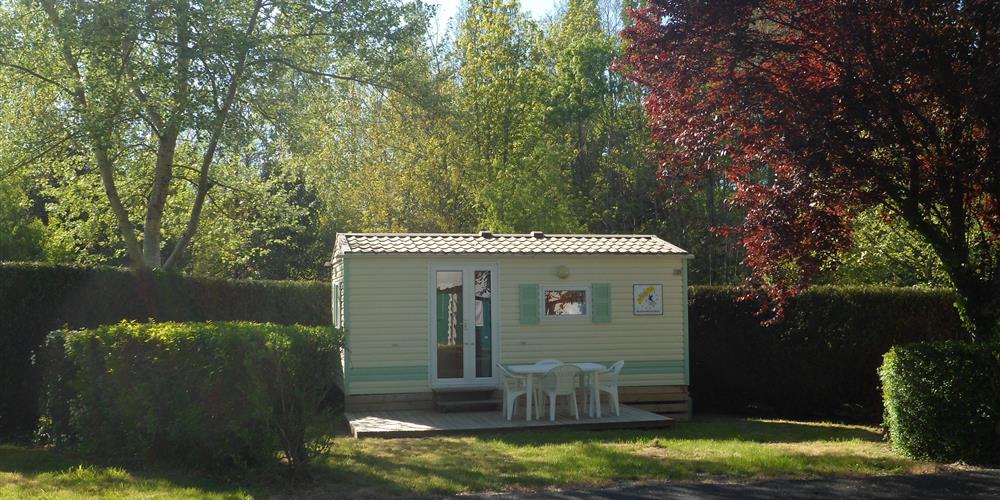 Bungalow 2 chambres 4 personnes au camping 3 étoiles
