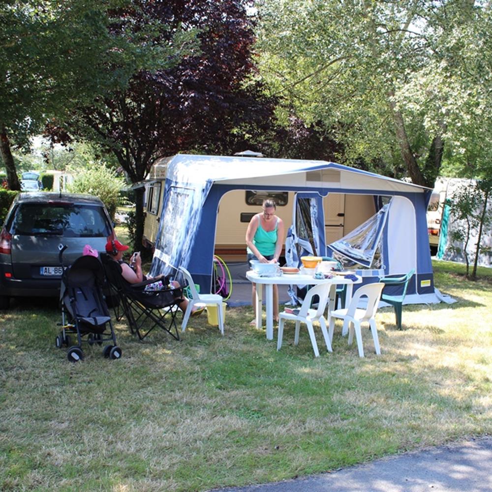 Emplacement caravaning