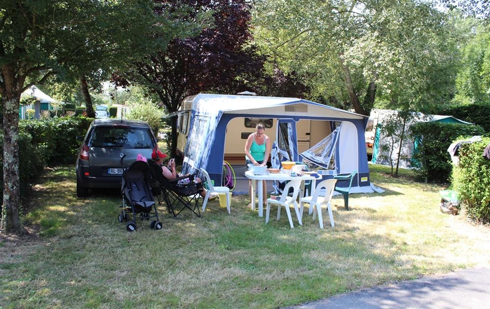 Emplacement caravaning