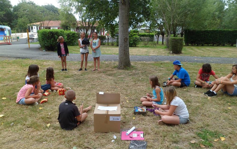 Mini club du camping
