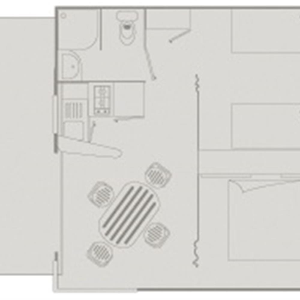 Croquis bungalow