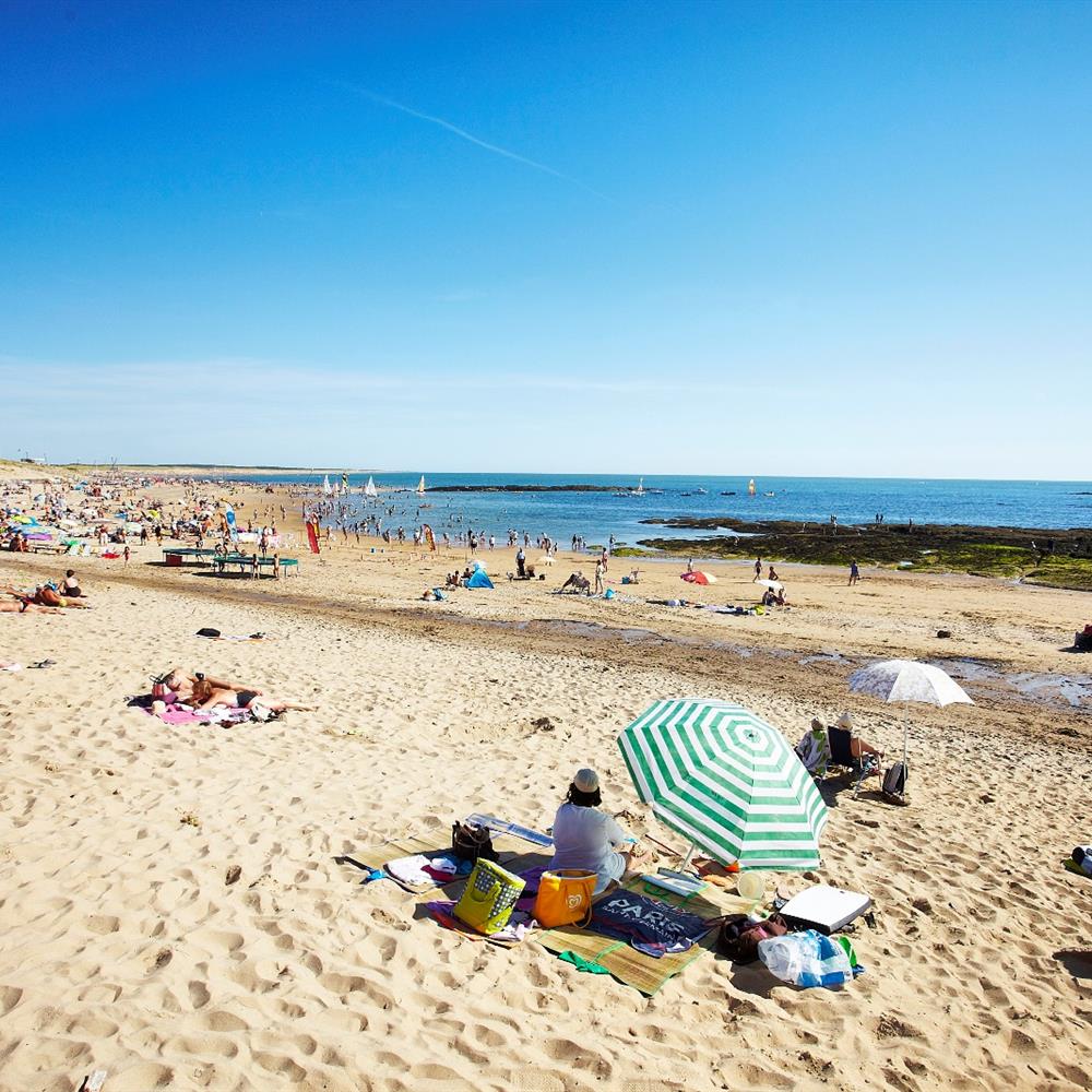 Plage de Brétignolles sur Mer près de Saint Gilles Croix de Vie
