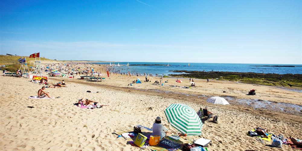 Plage de Brétignolles sur Mer près de Saint Gilles Croix de Vie