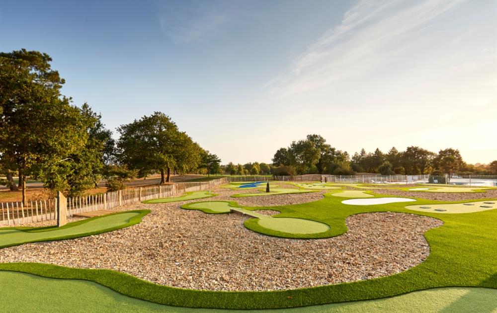 Golf des Fontenelles green