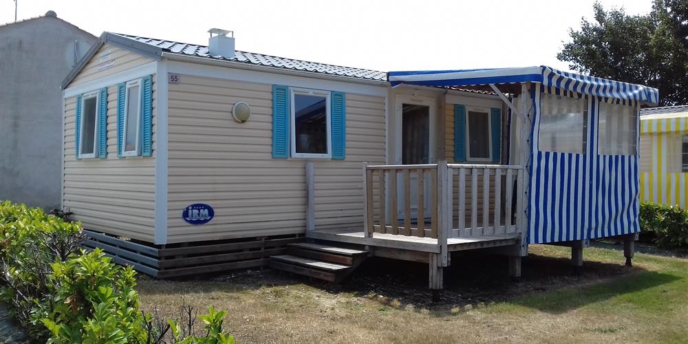 Mobil-home 29m² 2 chambres + 8ans
