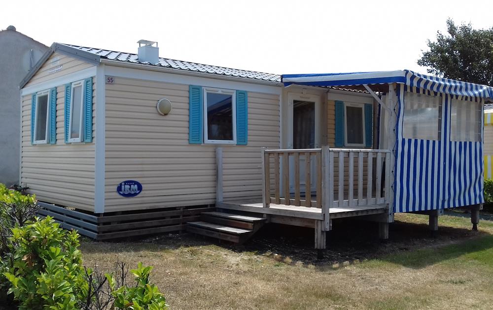 Mobil-home 29m² 2 chambres + 8ans