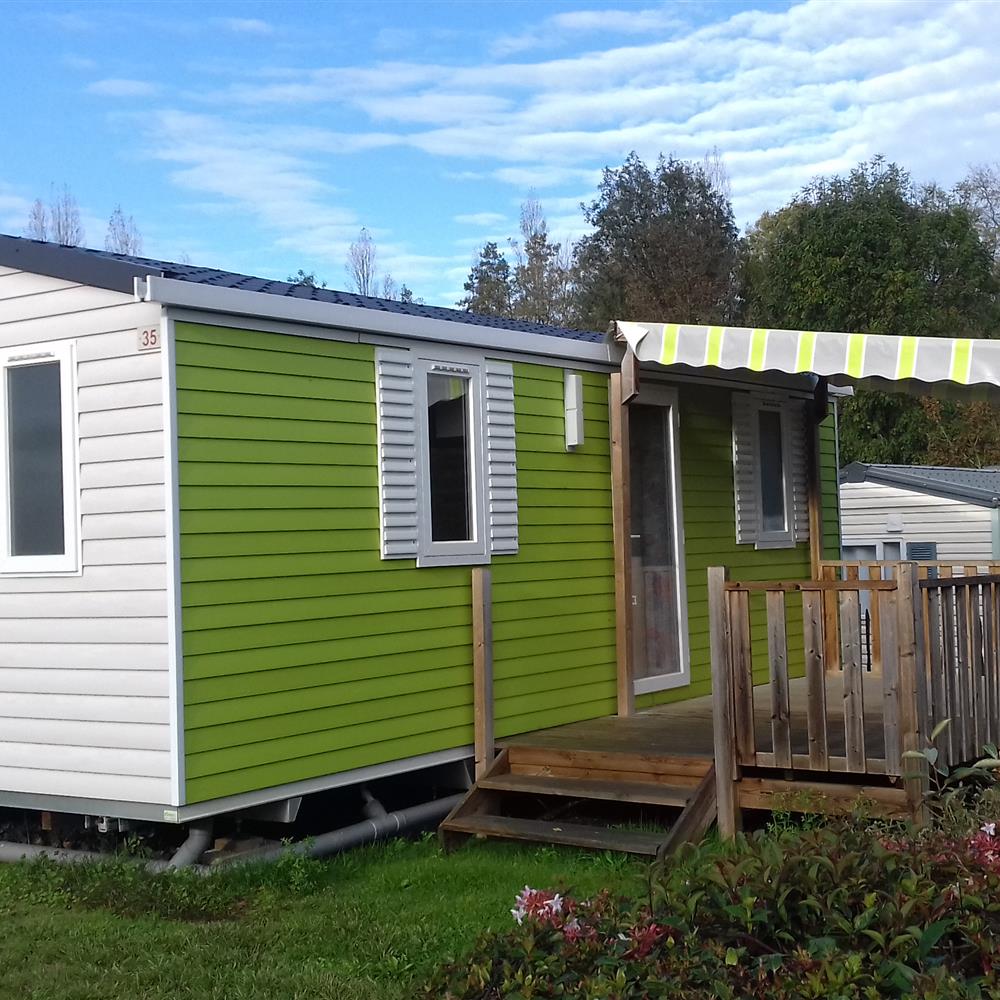 Mobil home camping 3 étoiles vendée