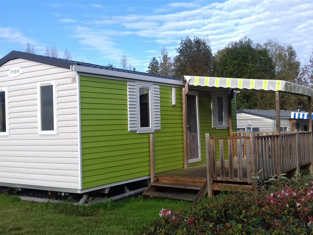 Mobil home camping 3 étoiles vendée