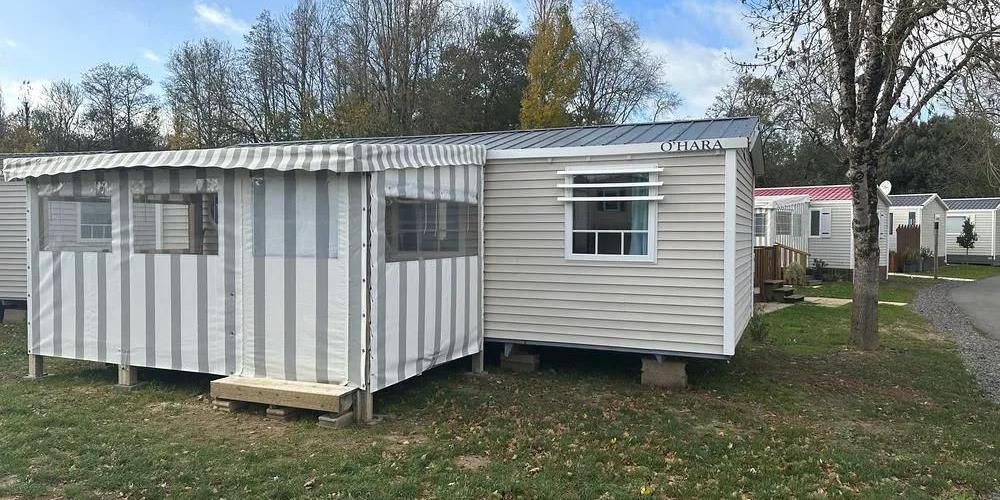 Mobil-home 3 ch 6 per.camping le pont rouge en Vendée