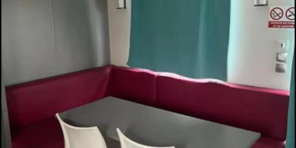 Mobil-home 3 ch 6 per.camping le pont rouge en Vendée