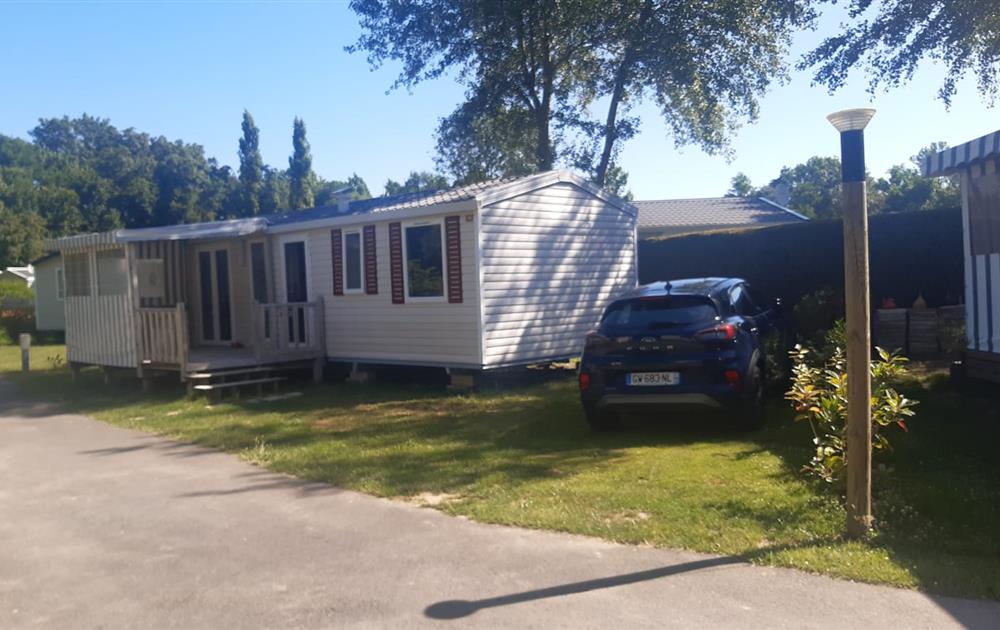 Mobil-home 35m² 2 chambres 4 pers. camping Le Pont Rouge proche Saint Gilles Croix de Vie en Vendée