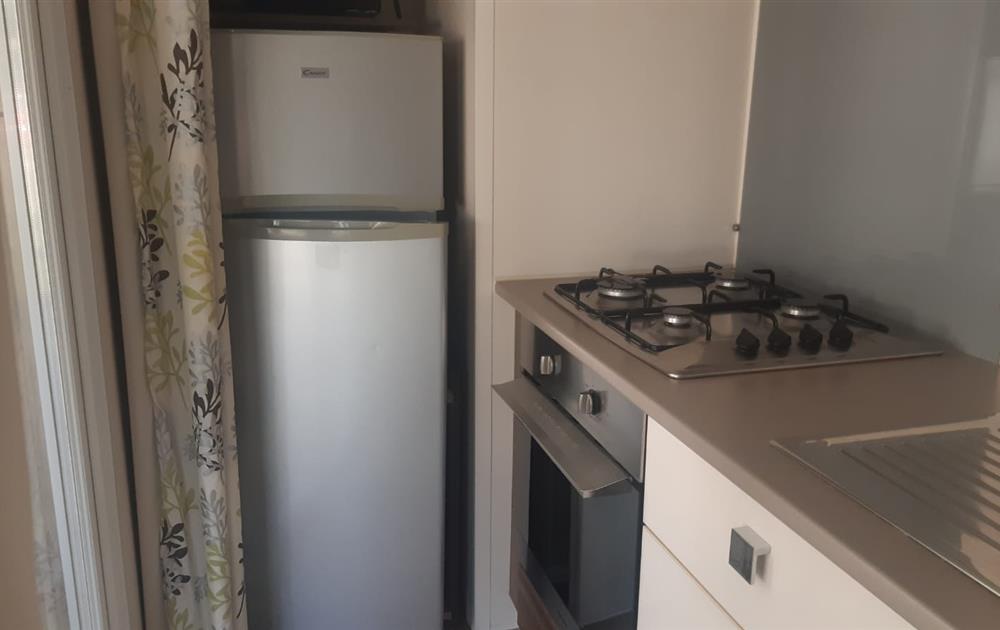 Mobil-home 35m² 2 chambres 4 pers. camping Le Pont Rouge proche Saint Gilles Croix de Vie en Vendée
